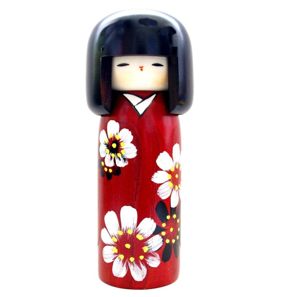 Kokeshi bambole prodotte in Giappone