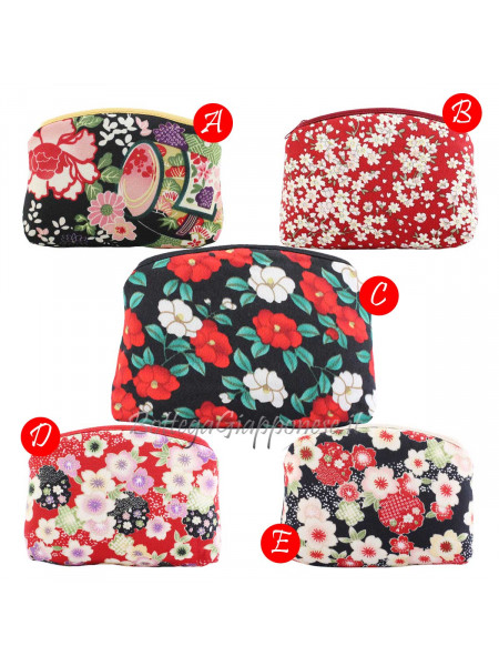 Make-up pouch Flowers of Japan