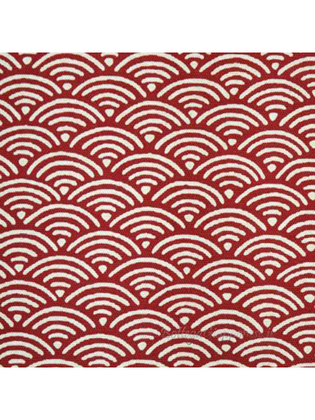 Furoshiki wave pattern (52x52cm) blue, red