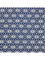 Furoshiki asanoha motif (52x52cm) navy blue