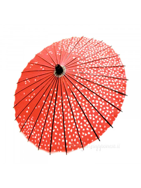 Wagasa parasole sakura rosso