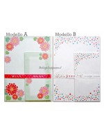 Envelopes with sheets for gifts and presents opz.01