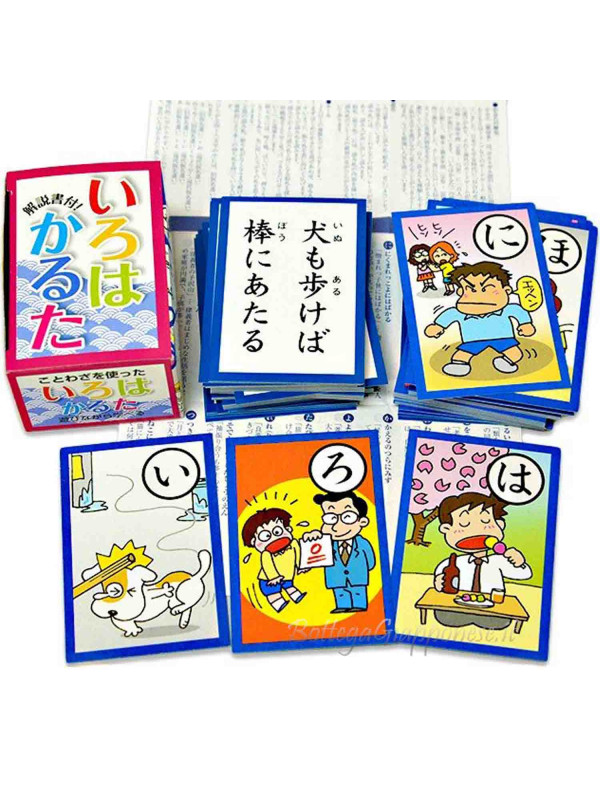 Iroha Karuta educational playing cards