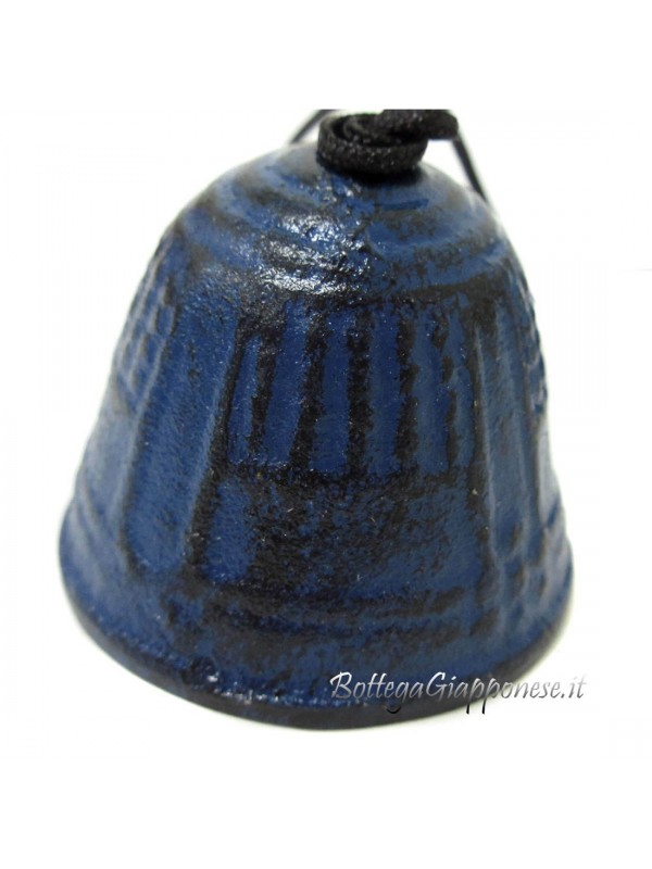 Fuurin blue Japanese iron bell