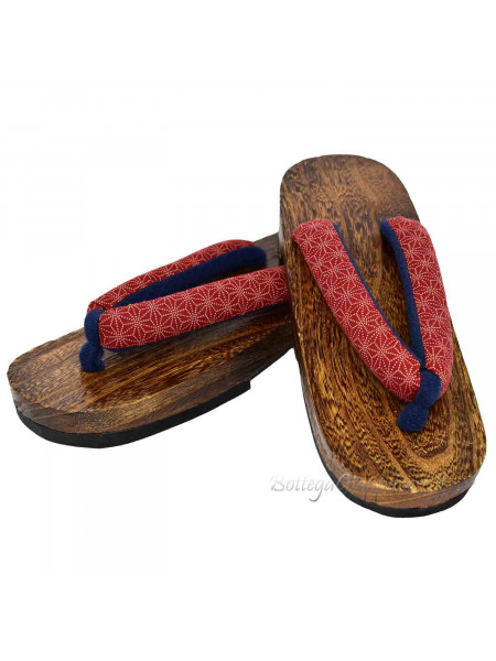 Geta Asanoha thong sandals (size M) Sayaka