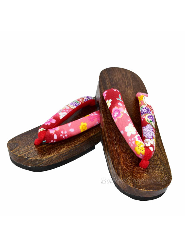 Geta Wooden thong sandals (size M) Fujiko