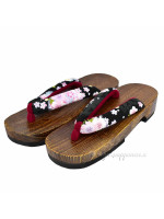 Geta Wooden thong sandals (size M) Eriko