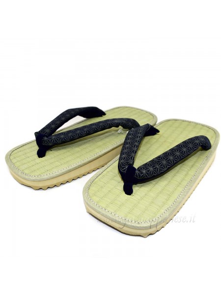 Zori Japanese natural thong sandals 28cm