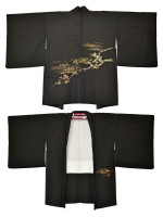Haori giacca kimono seta momiji