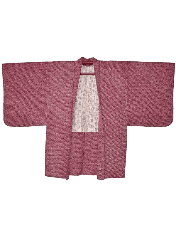 Haori giacca kimono seta motivo shibori