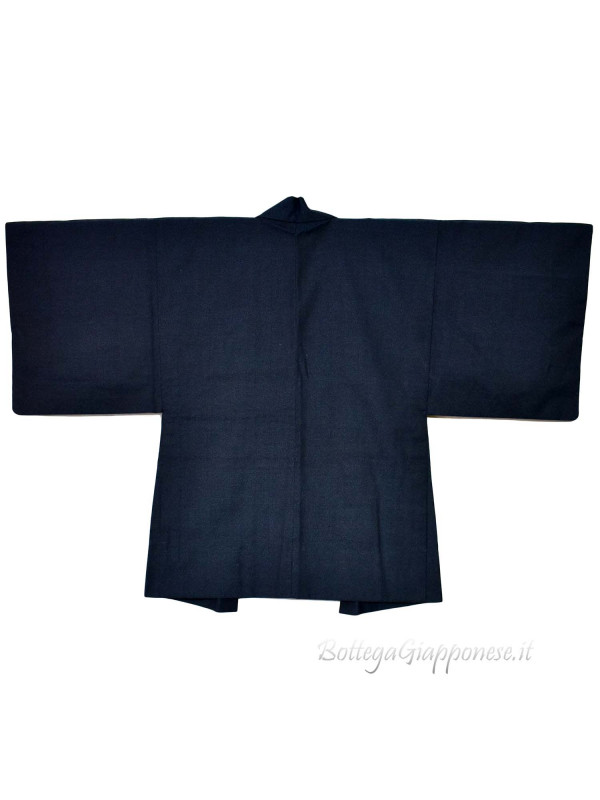 Haori kimono jacket blue fabric
