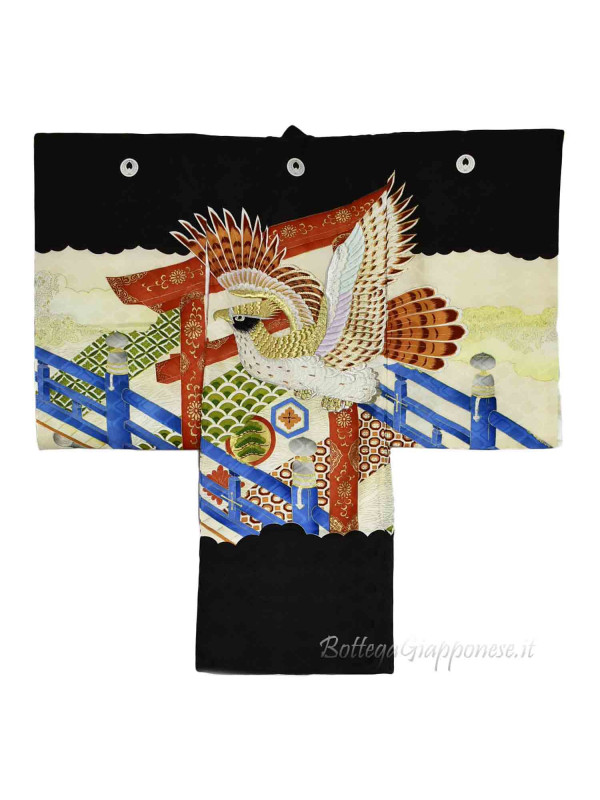 Haregi Kimono bambino silk