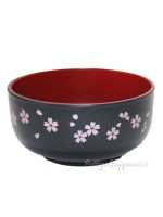 Bowl with sakura design donburi
