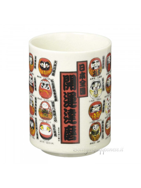 Mug | Good luck daruma glass from Japan (12)