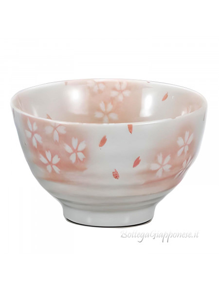 Japanese sakura ceramic tea cup