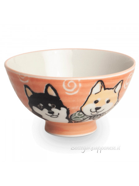 Bowl with shiba inu design (11.5x6cm)