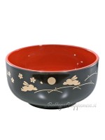 Bowl donburi with usagi design