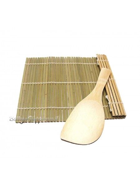 Temaki mat with scoop