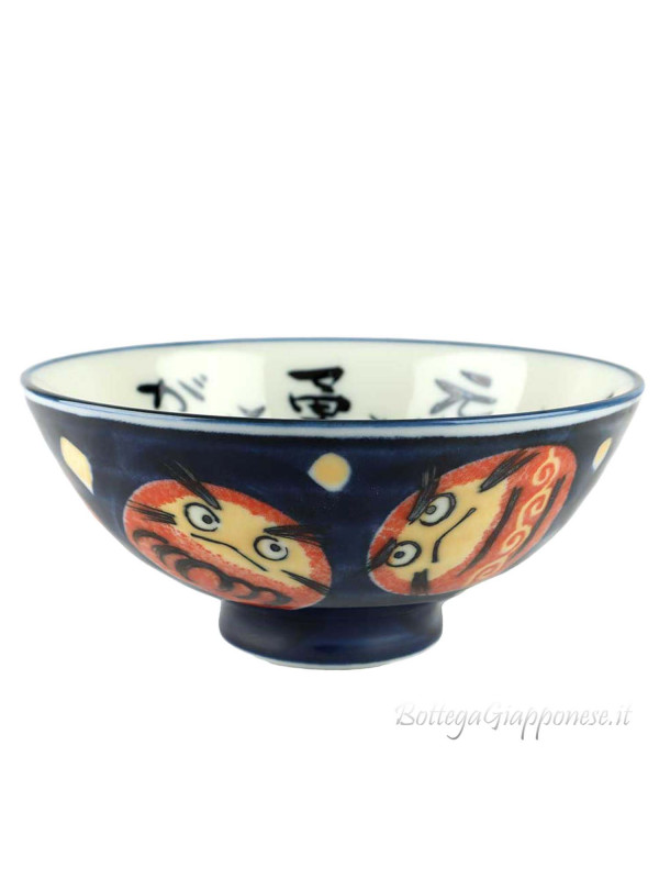 Bowl with daruma design (14,5x6,5cm)