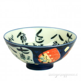 Bowl with daruma design (14,5x6,5cm)