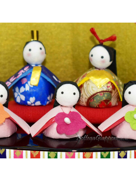 Hina matsuri bambole artigianali giapponese