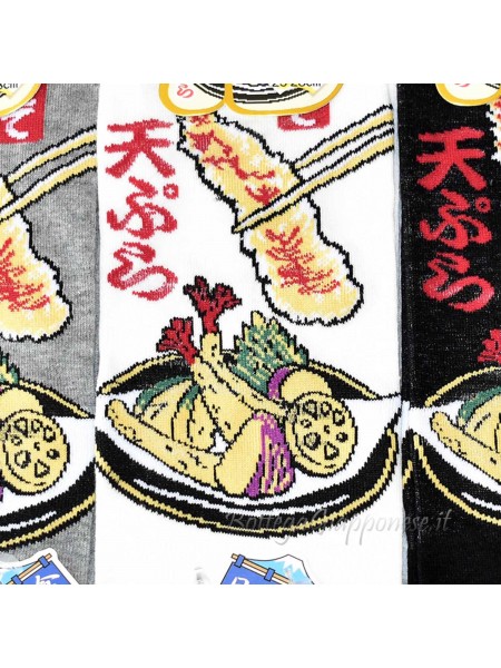 Tabi thong socks with tempura design (tag.L) B