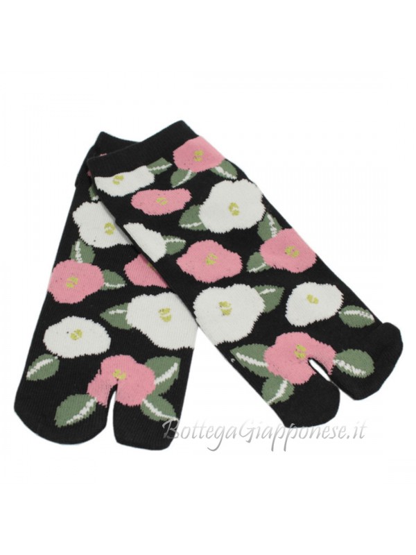Tabi lotus thong socks (tag.M) short