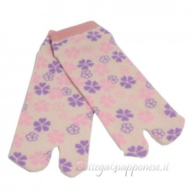Tabi sakura thong socks (tag.M) short