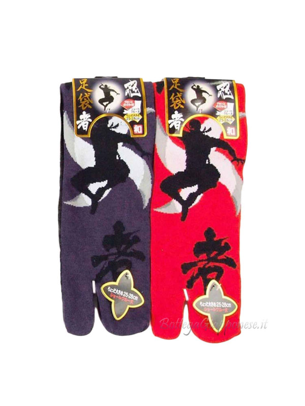 Tabi thong socks ninja design (tag.L)