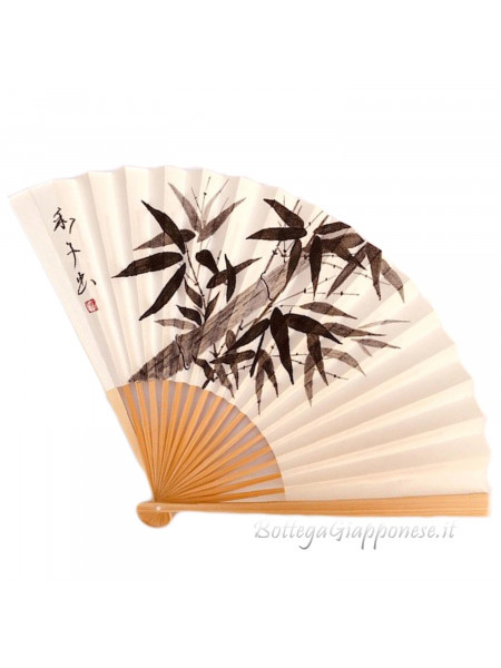 Sensu hand painted bamboo fan